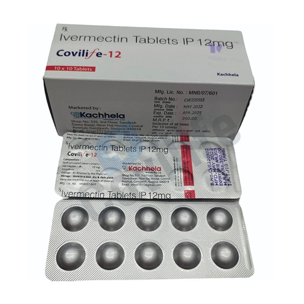 Ivermectin_Covilife_12Mg
